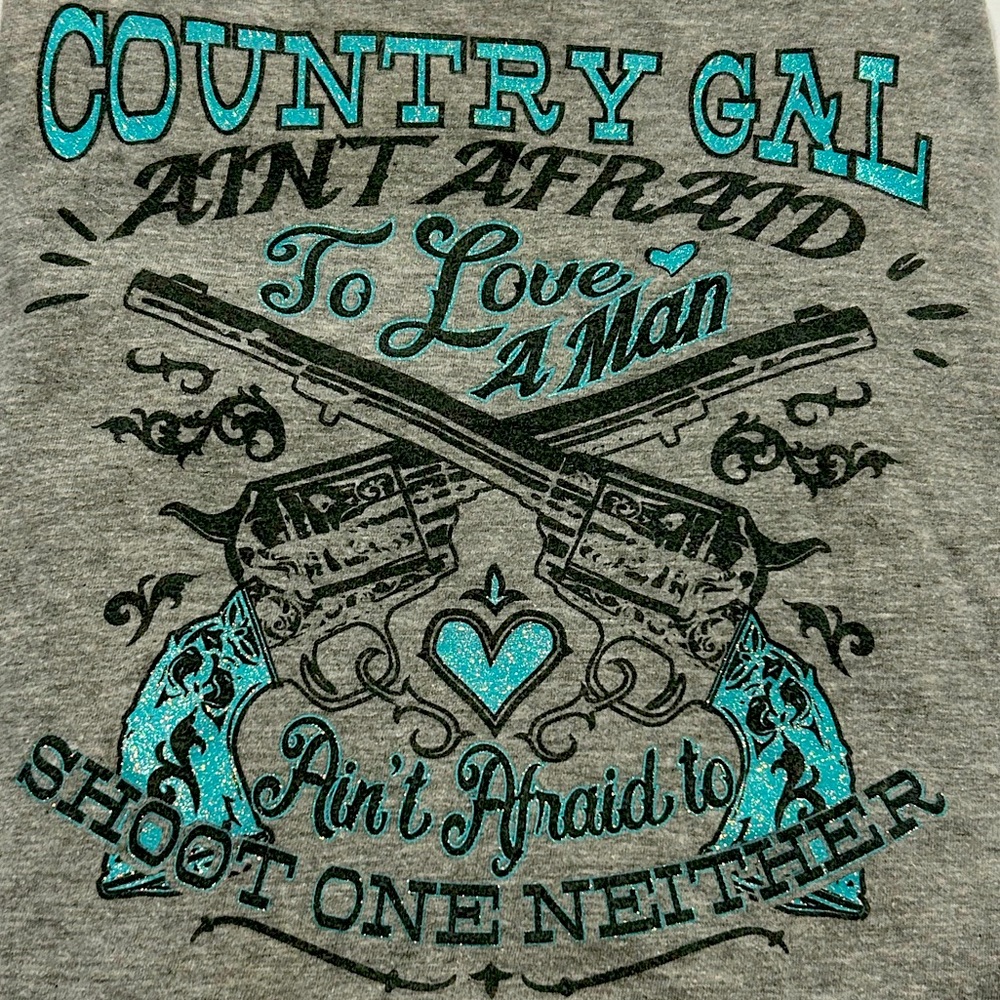 $7 or 2/$10 tshirt sale: Western Gal Cowgirl Rodeo Tee t-shirt